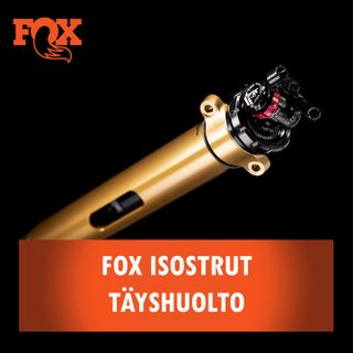 Fox Isostrut iskunvaimentimen täyshuolto